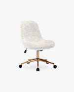 DUHOME fluffy desk chair