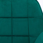 Portsmouth Tufted Armchair with Black Base